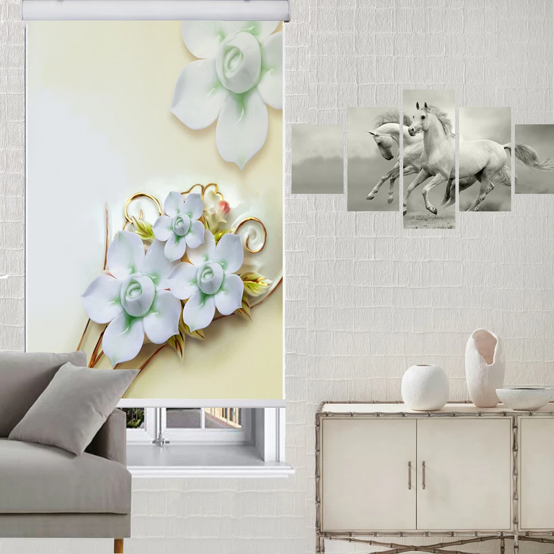 پرده شید زیو کد 3DF039 سایز 200 × 140 سانتی‌ متر