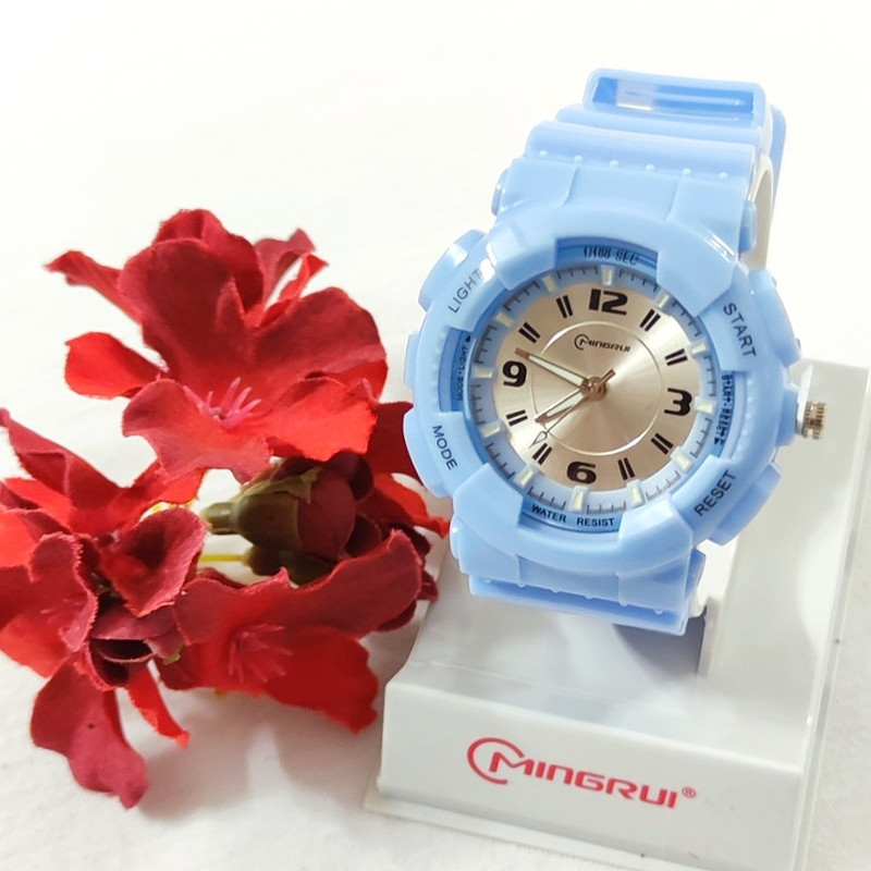 ساعت مچی عقربه ای دخترانه مینگ روی مدل Mi ساعت مچی عقربه ای دخترانه مینگ روی مدل Mi