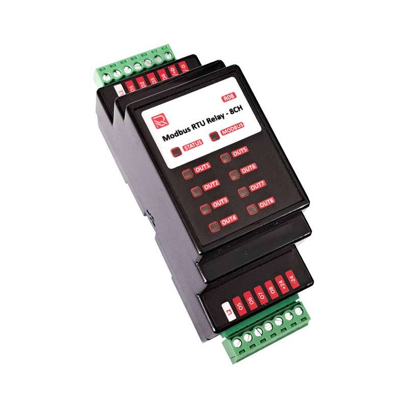 کارت رله 8 کاناله مدل R08