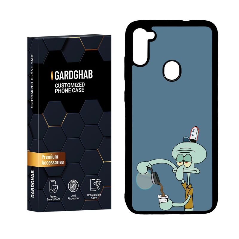 کاور گارد قاب مدل دور ژله ای فانتزی مناسب برای گوشی موبایل سامسونگ Galaxy A11 / M11