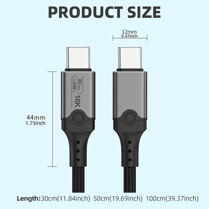 کابل تبدیل USB-C اسمارطور مدل USB5 طول 0.5 متر
