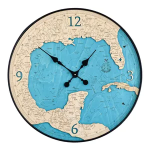 ساعت دیواری مدل نقش جهان