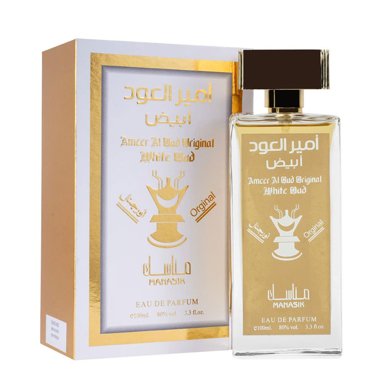 ادو پرفیوم مناسک مدل امیر العود ابیض حجم 100 میلی لیتر