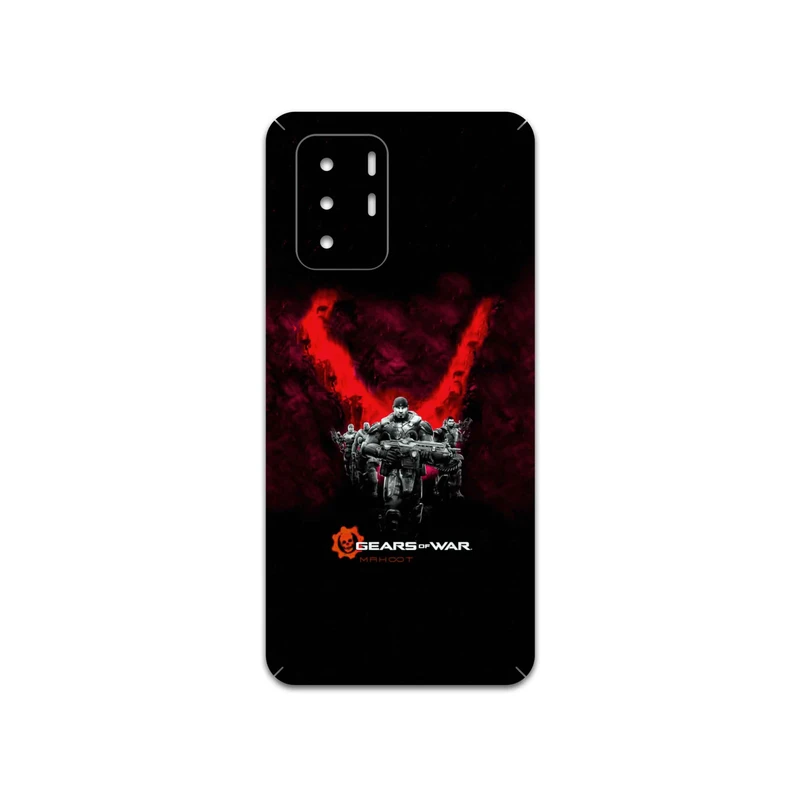 برچسب پوششی ماهوت مدل Gears-Of-War-Game مناسب برای گوشی موبایل شیائومی Redmi Note 10 Pro (China)