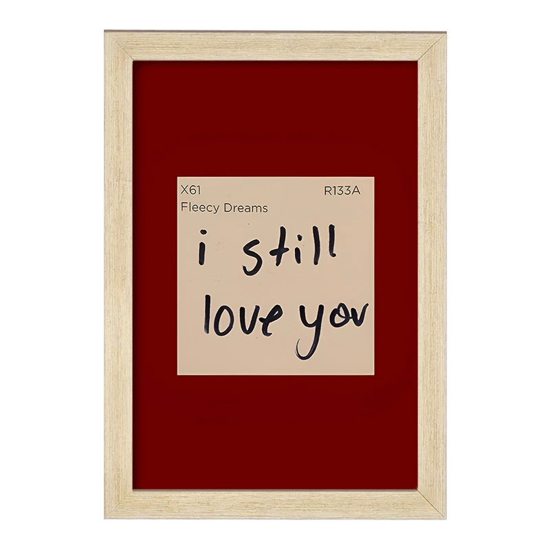 تابلو خندالو مدل I Still Love You کد F3707