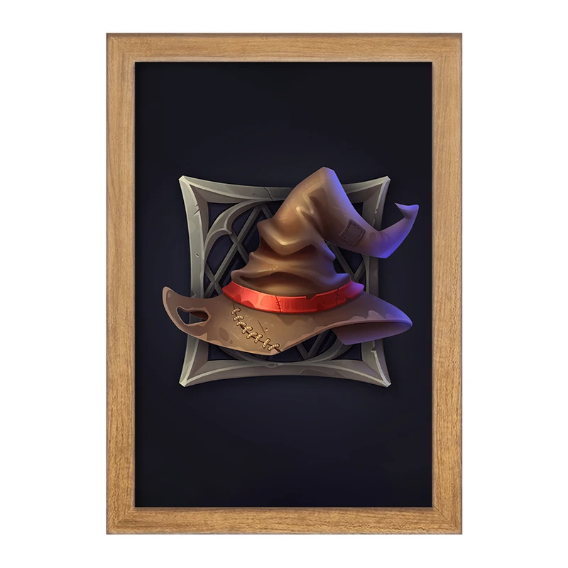 تابلو خندالو مدل هری پاتر کد F865