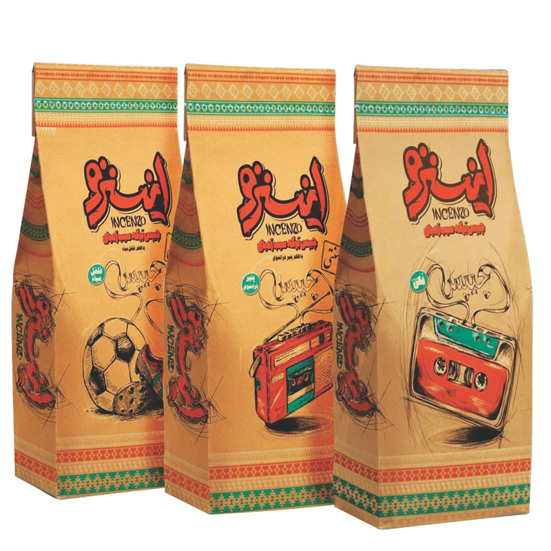 چیپس سنتی گلدن اینسنزو مجموعه سه عددی