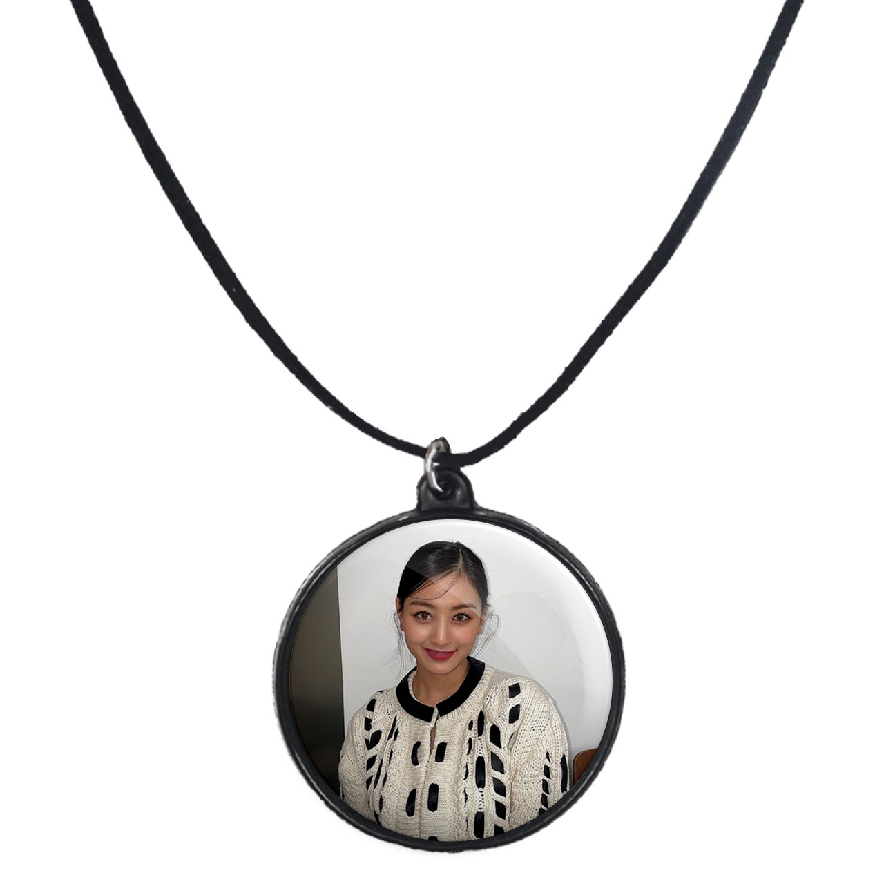 گردنبند پرمانه طرح تو ایس کد pmb.18414 مدل دو طرفه