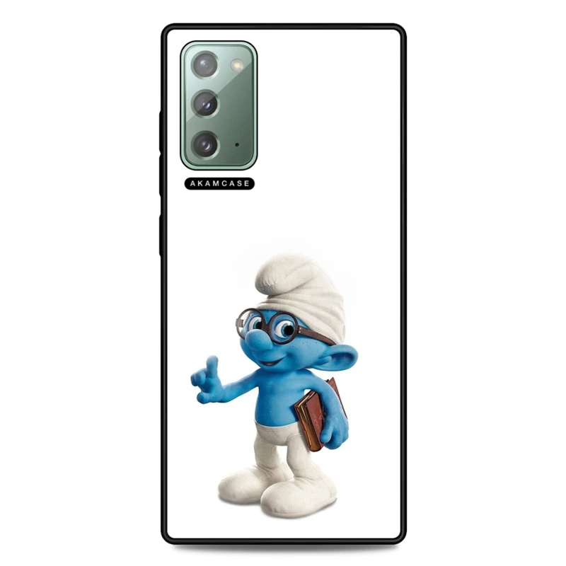 کاور آکام مدل AMC-WSGN20-SMURFS-19 مناسب برای گوشی موبایل سامسونگ Galaxy Note 20