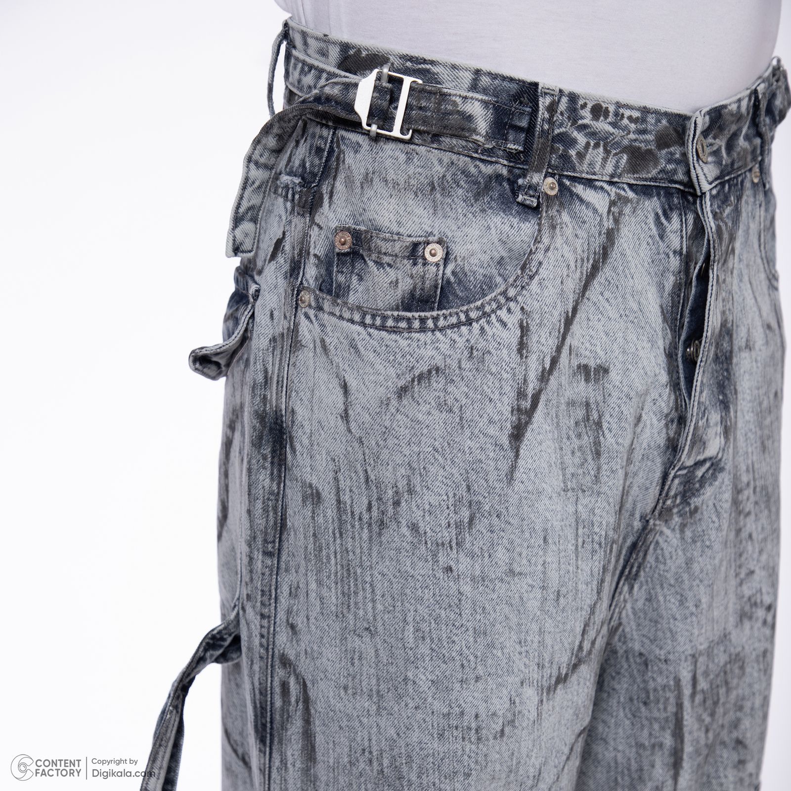 شلوار جین بگ مردانه لوسیفر مدل M21730 -  - 12