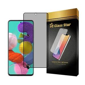 Glass Star PRIVFULLG Screen Protector For Samsung Galaxy A51 4G / A51 5G / A52 4G / A52 5G / A52s 5G / A53 / M31s / S20 FE / S20 FE 5G / S20 FE 2022 