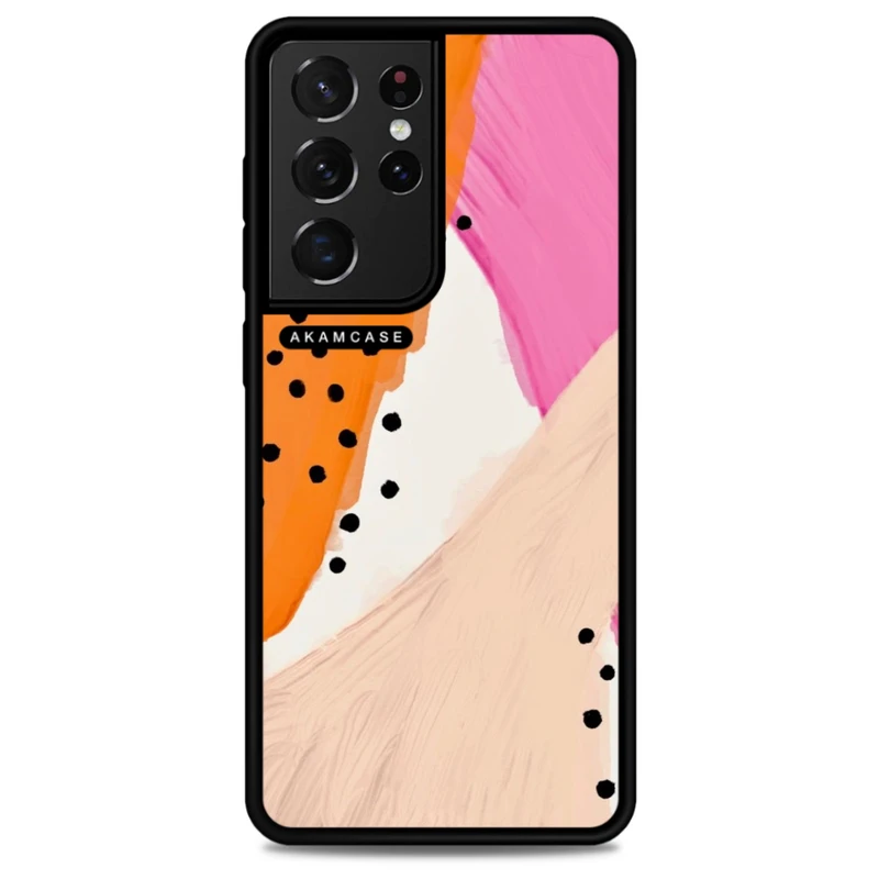 کاور آکام مدل AMC-WSGS21U-DOTS-25 مناسب برای گوشی موبایل سامسونگ Galaxy S21 Ultra