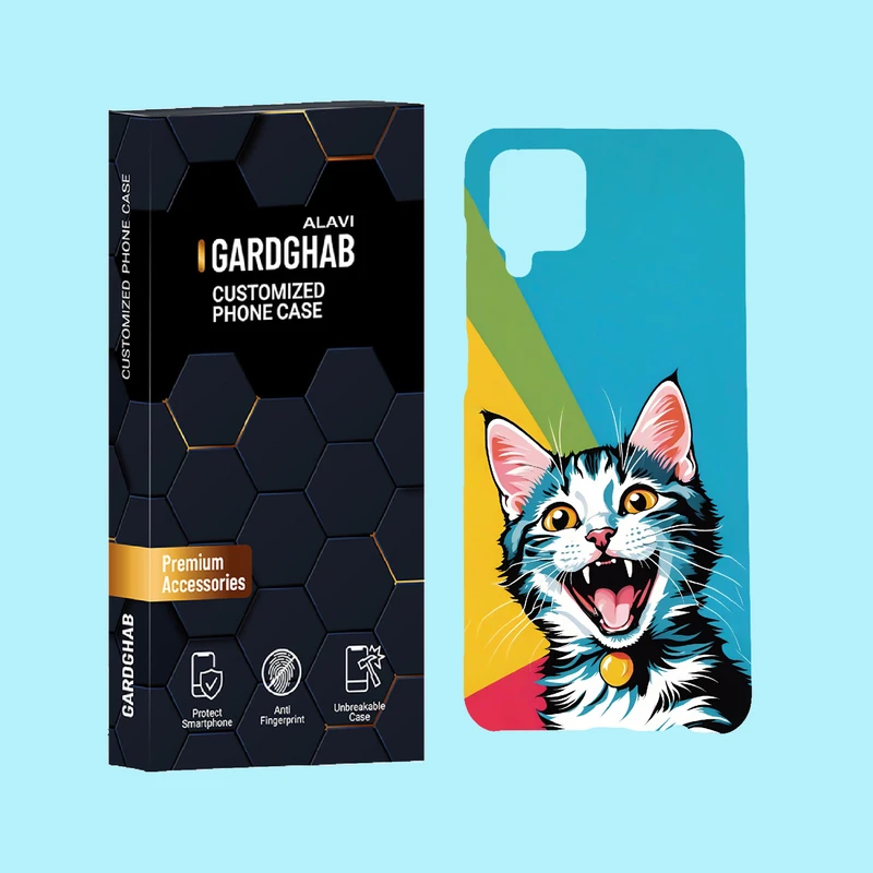 کاور گارد قاب علوی مدل هنری مناسب برای گوشی موبایل سامسونگ Galaxy A12