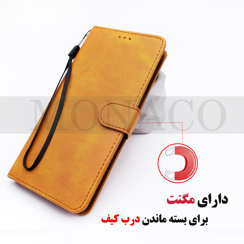 کیف کلاسوری موناکو مدل Magnetic مناسب برای گوشی موبایل شیائومی Redmi Note 10 Pro 4G / 10 Pro Max