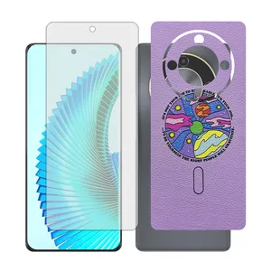 Glass together model matte screen protector suitable for Honor X9b mobile phone with back cover sticker