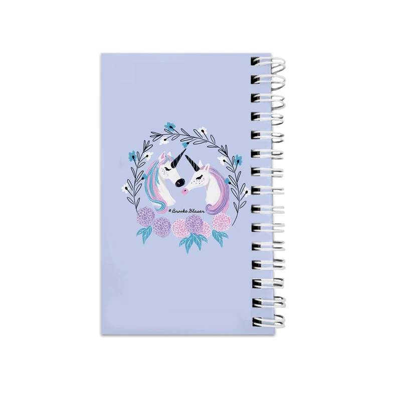 دفترچه یادداشت مدل to do list طرح یونیکورن کد bambi45631