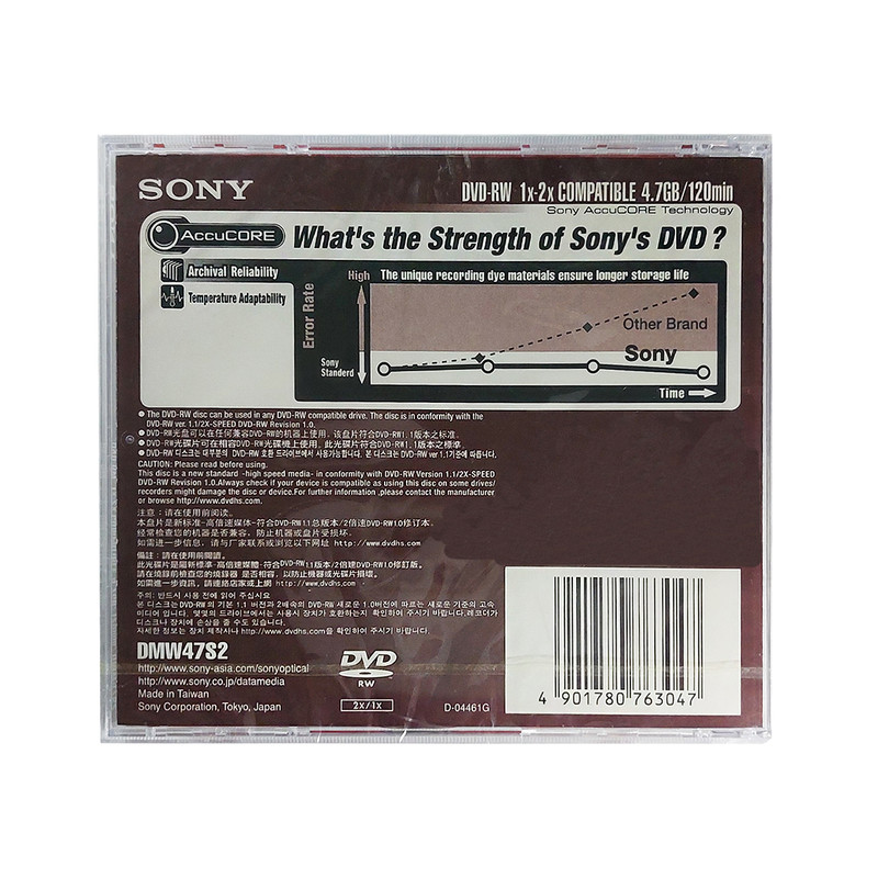 دی وی دی خام سونی  مدل DVD-RW