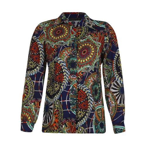 شومیز آستین بلند زنانه برنس مدل نرسا-59