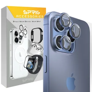 Sprig Ring metal-Super High quality Camera Lens Protector For Apple Iphone 16 Pro / 16 Pro max