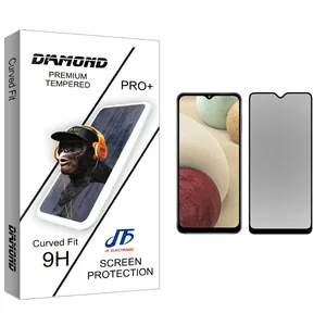 JF Diamond glass Privacy Screen Protector For Samsung Galaxy A12