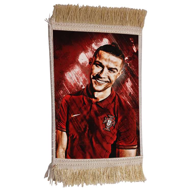 فرش ماشینی دیوارکوب مدل رونالدو کد 554