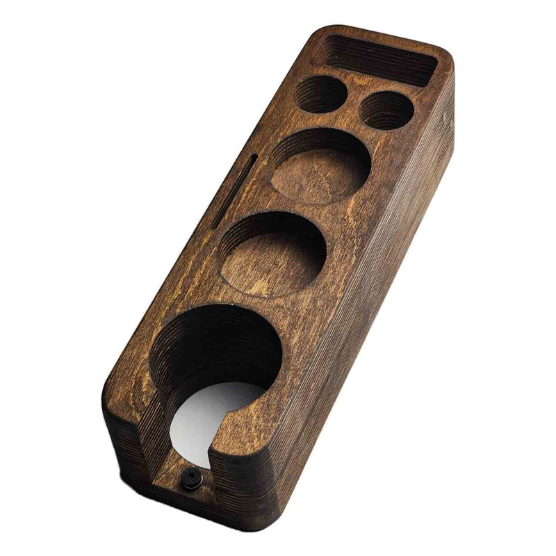 استند نگهدارنده تجهیزات قهوه مدل چوبی کد 58