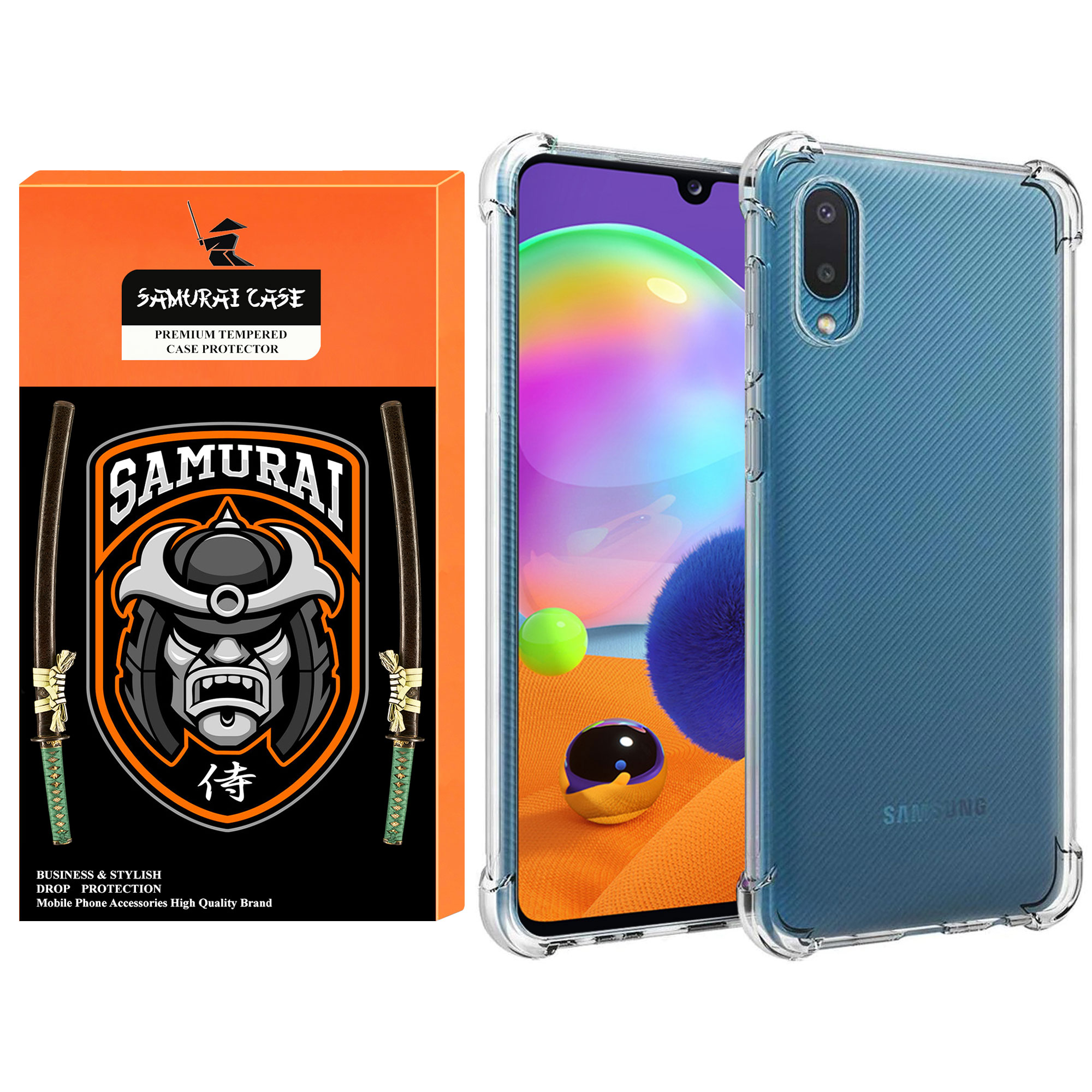 کاور سامورایی مدل Airbag مناسب برای گوشی موبایل سامسونگ Galaxy A02 / A022