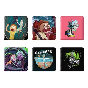 مگنت خندالو طرح انیمیشن ریک و مورتی Rick and Morty کد 1700B مجموعه 6 عددی