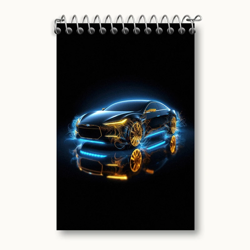 دفتر یادداشت 50 برگ خندالو مدل ماشین اسپرت کد F2674