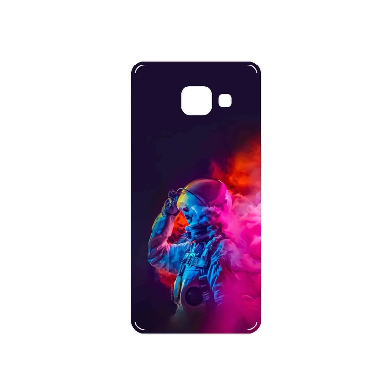 برچسب پوششی ماهوت مدل Smoke Rainbow Digital Art 1 مناسب برای گوشی موبایل سامسونگ Galaxy A3 2016