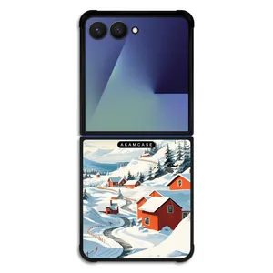 AKAM AMC-WSGZFLIP7-WINTER-17 Cover For Samsung Galaxy Z Flip 7