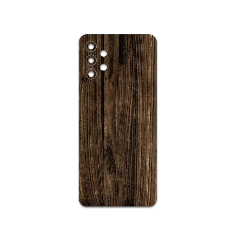 برچسب پوششی ماهوت مدل Dark-Walnut-Wood مناسب برای گوشی موبایل سامسونگ Galaxy M32 5G