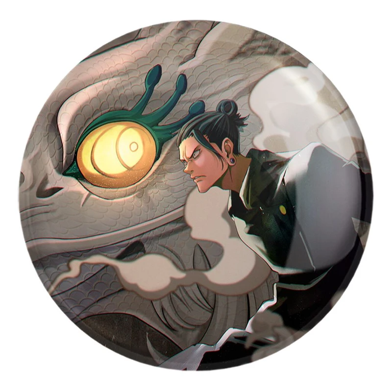 پیکسل خندالو طرح گتو انیمه جوجوتسو کایزن Jujutsu Kaisen کد 30173 مدل بزرگ