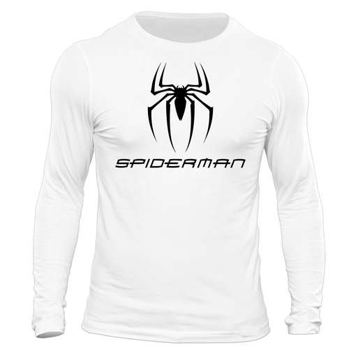 تی شرت آستین بلند مردانه مدل اسپایدرمن کد MA 94 S