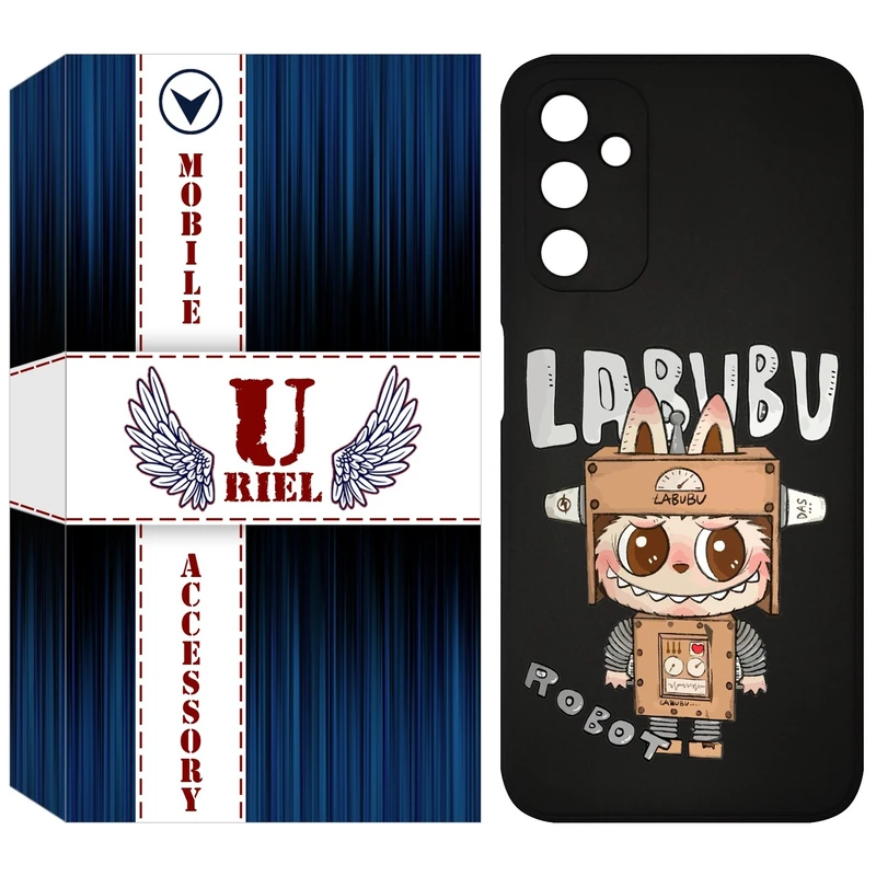 کاور یوریل مدل KSH کد 121 طرح عروسک لبوبو مناسب برای گوشی موبایل سامسونگ Galaxy A14 4G / A14 5G