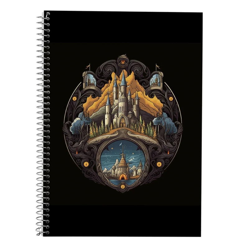 دفتر لغت 50 برگ مدوپد طرح هری پاتر harrypotter کد DF10231