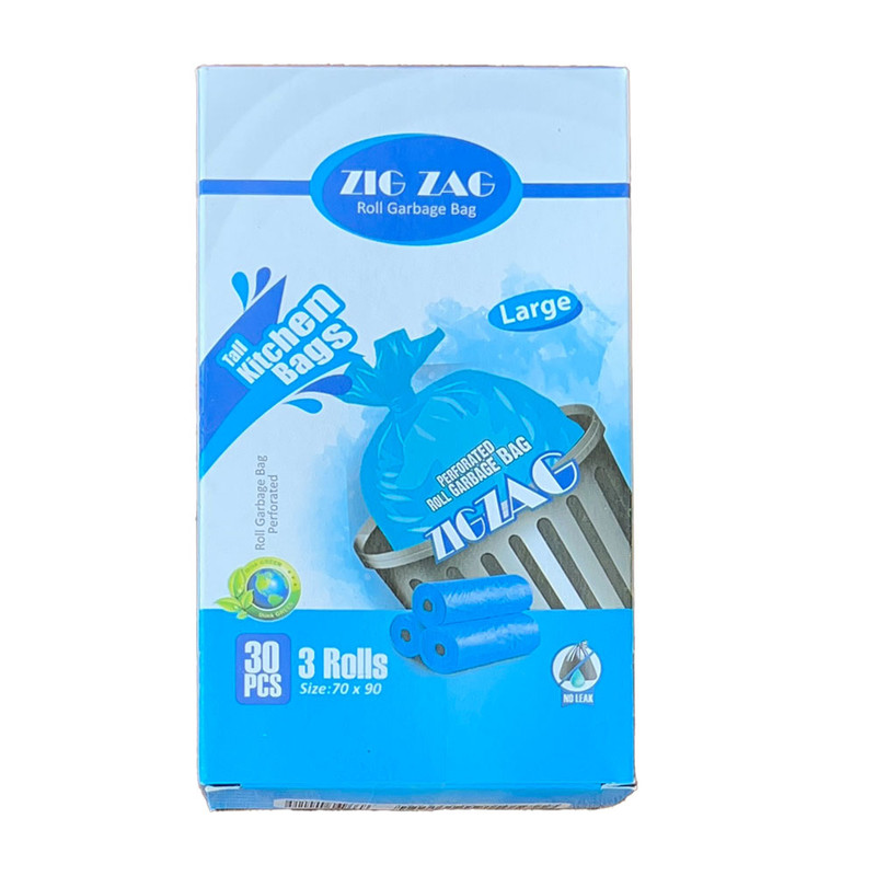 کیسه زباله زیگ زاگ مدل پرفراژدار -  2 بسته 30 عددی