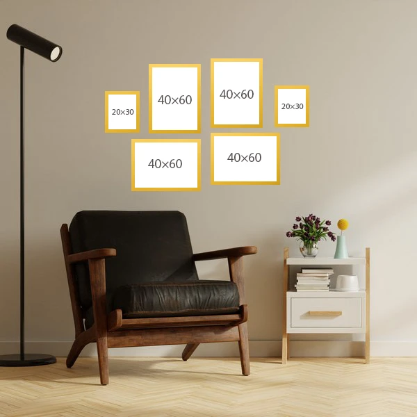 قاب عکس بکلیت مدل 215T مجموعه شش عددی 