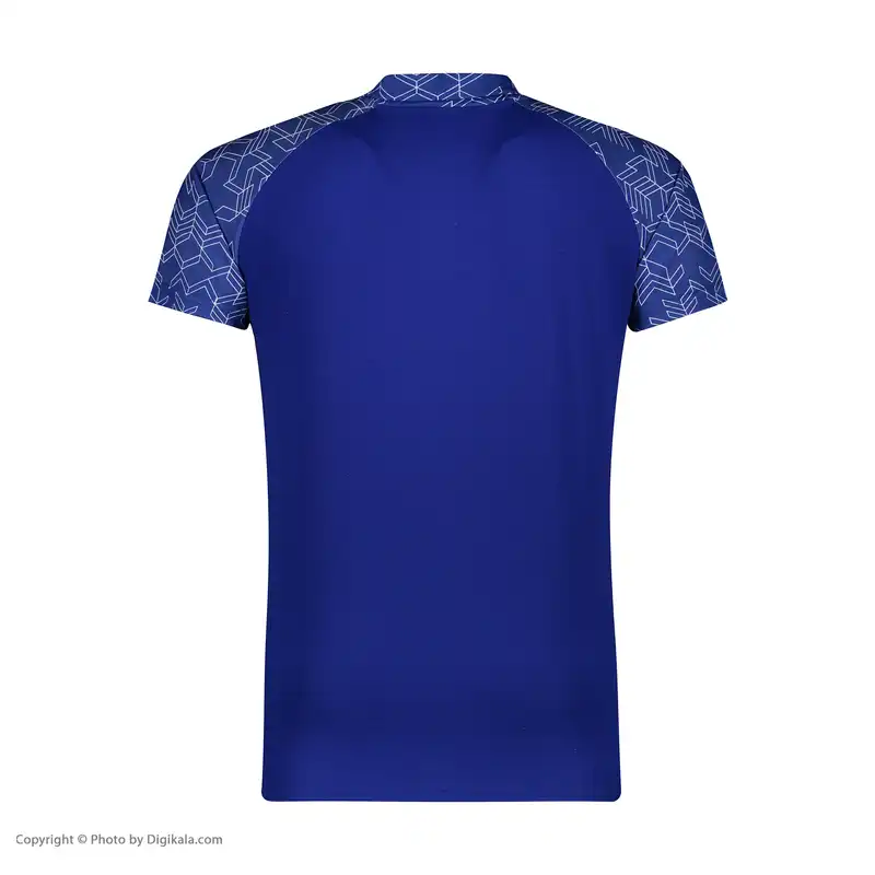 پولوشرت ورزشی مردانه مکرون مدل توتی رنگ آبی