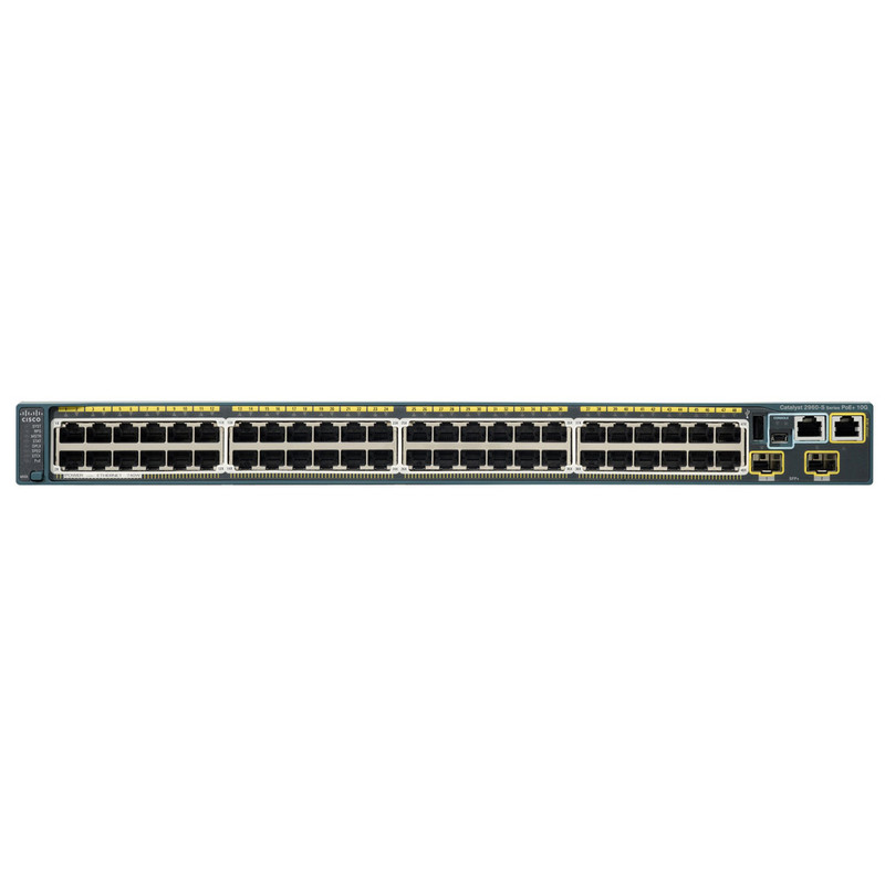 سوئیچ شبکه 48 پورت سیسکو مدل WS-C2960S-48FPD-L 3