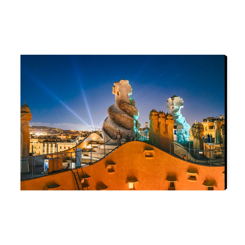 تابلو شاسی عرش طرح گردشگری اسپانیا مدل کازا میلا یا خانه میلا کد As6290
