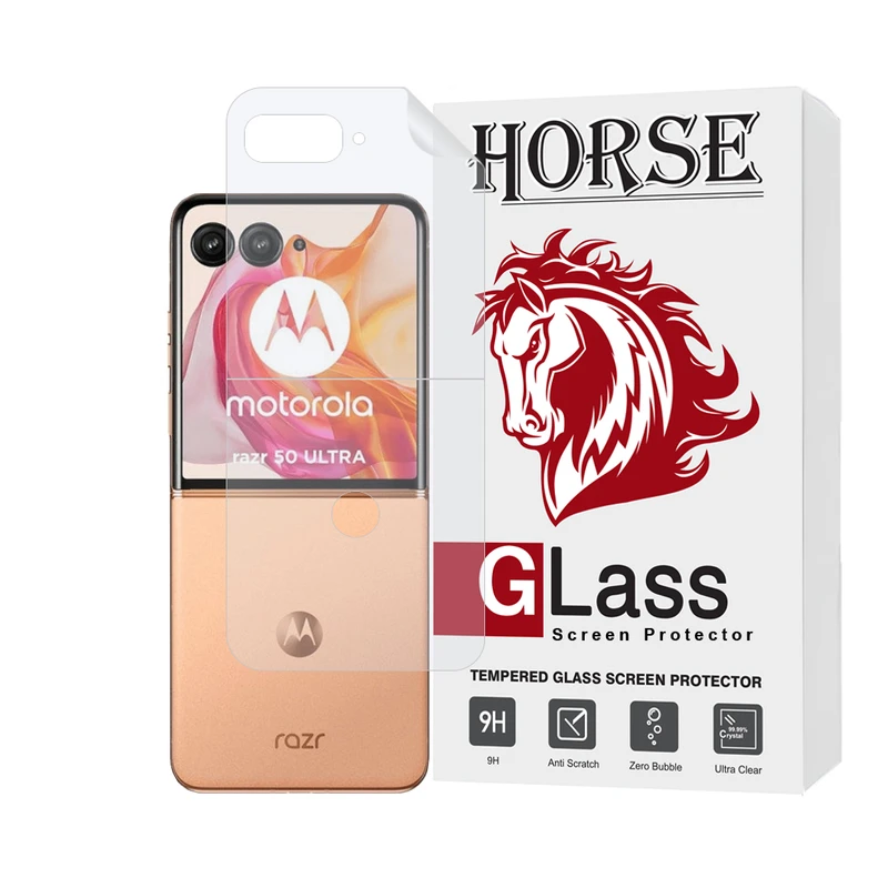  محافظ پشت گوشی هیدروژل هورس مدل MTBJELL مناسب برای گوشی موبایل موتورولا Razr 50 Ultra 