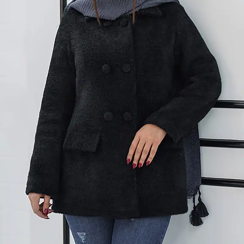 پالتو زنانه السانا مدل آویشان کد 167401