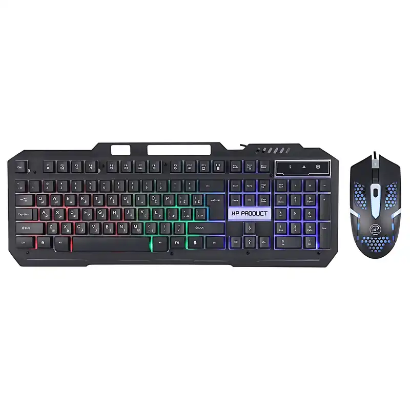 کیبورد و ماوس مخصوص بازی ایکس پی-پروداکت مدل XP-10400K