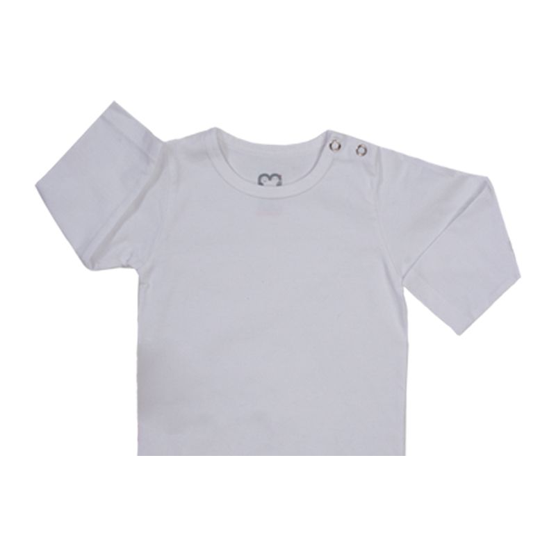 ست پیراهن و بادی نوزادی آدمک مدل چیندار کد 127100 رنگ سفید -  - 9