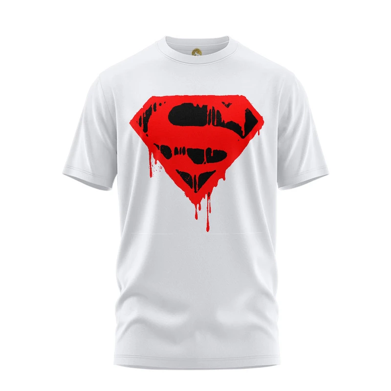 تی شرت آستین کوتاه مردانه هومرو مدل TW484 طرح سوپرمن