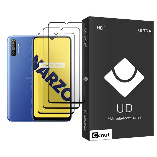 محافظ صفحه نمایش کوکونات مدل UDB Ultra MIX003 مناسب برای گوشی موبایل ریلمی Narzo 10A بسته سه عددی