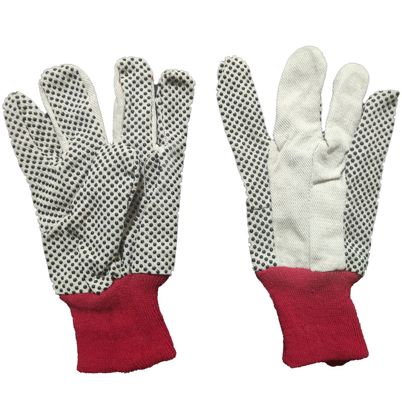 دستکش ایمنی مدل خالدار بسته 6 عددی دستکش ایمنی مدل خالدار بسته 6 عددی