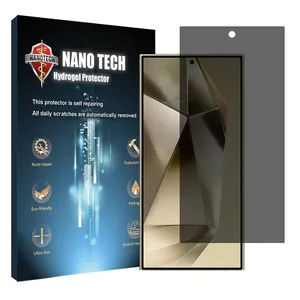 Nano tech Privacy screen protector suitable for Samsung Galaxy S24 Ultra mobile phone