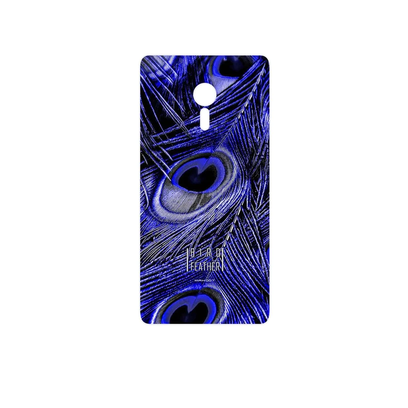 برچسب پوششی ماهوت مدل Purple Feather مناسب برای گوشی موبایل لنوو ZUK Z2 Pro